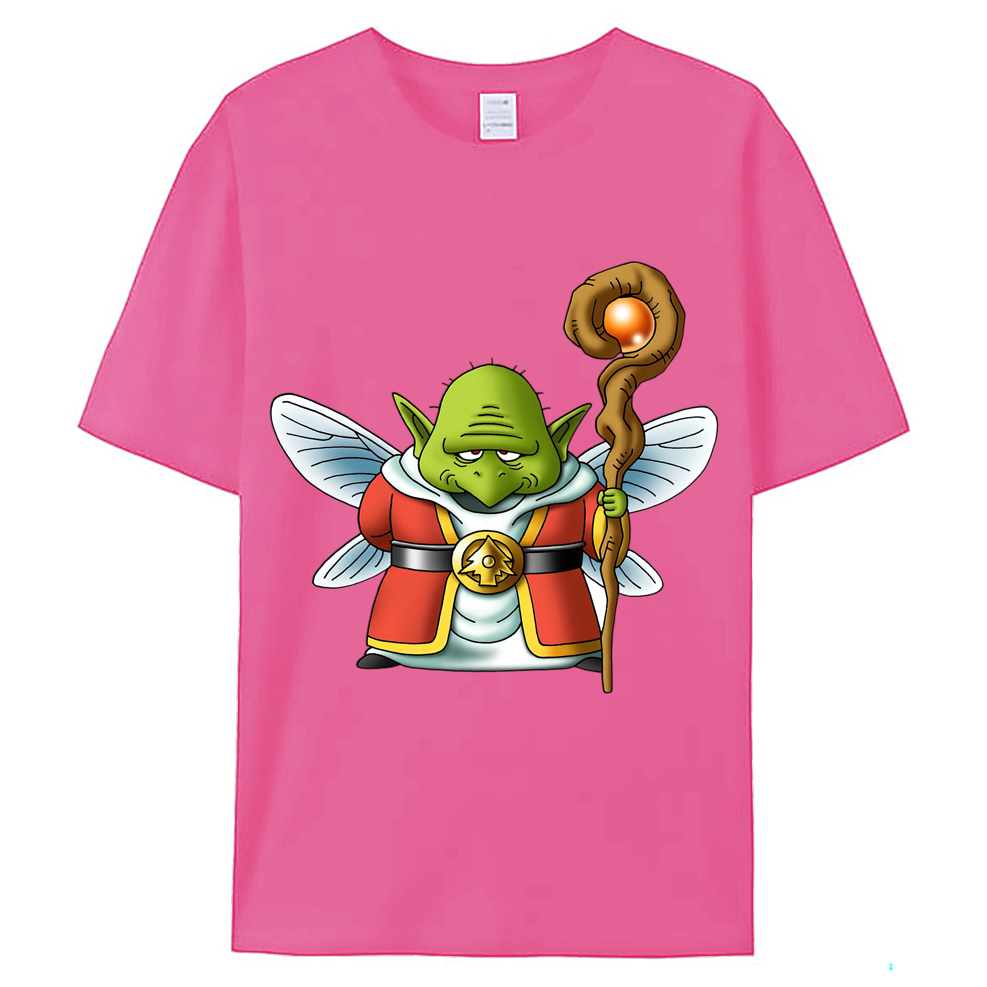 （画像用） ドラゴンクエスト Doragon Kuesuto Dragon Quest レディースカジュアルプリントTシャツ（綿100％）